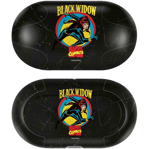Marvel Classic Comics Black Widow Galaxy Buds Plus Skin